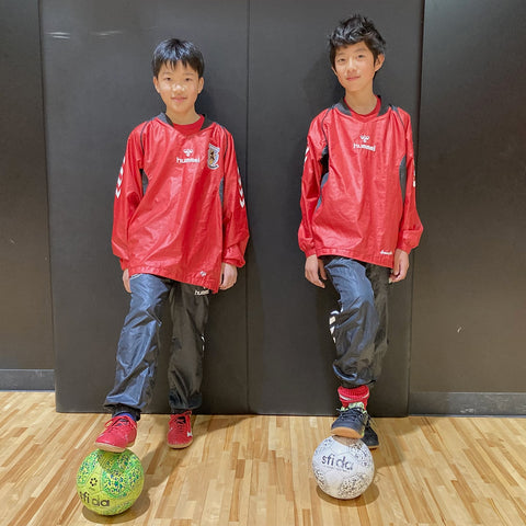 スクール指定ウエア：【任意購入】ジャージ上下、ピステ上下、ハーフパンツ※イニシャル刺繍入り